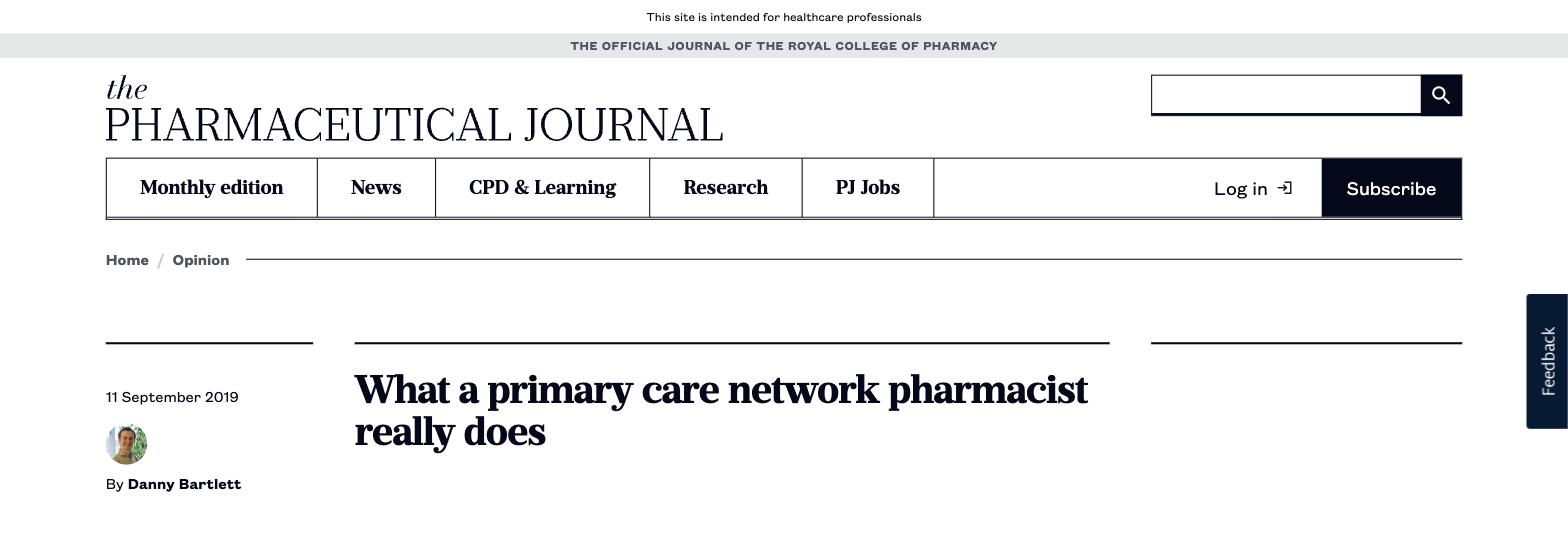 The Pharmaceutical Journal